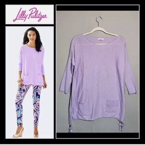 Lilly Pulitzer Lavender Elba Knit Top Sz.XXS